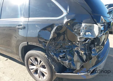 2014 Toyota Highlander Xle V6 from USA, damaged, VIN 5TDKKRFH8ES037256